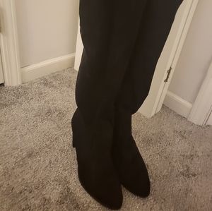Black Thigh high boots